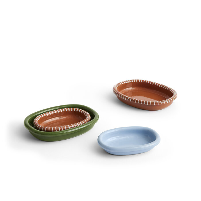 HAY Barro Oval Dish - Large - HAY