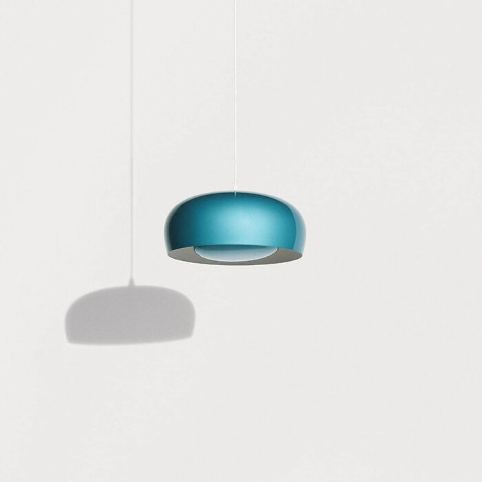 Petite Friture Brush Hanglamp Clear Blue - Petite Friture