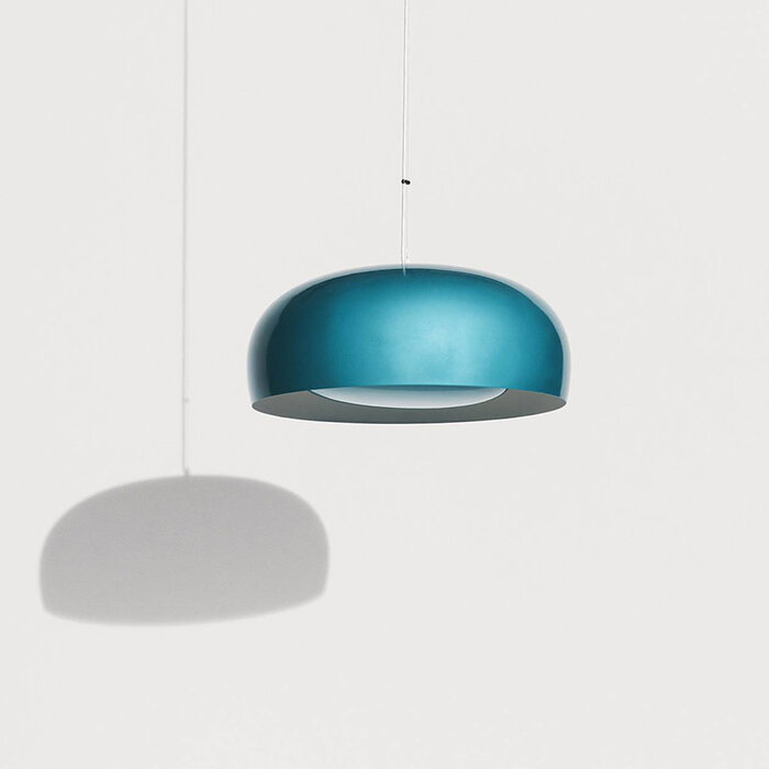 Petite Friture Brush Hanglamp Clear Blue - Petite Friture
