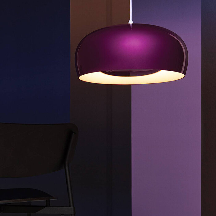 Petite Friture Brush Lampe Suspendue Violet - Petite Friture