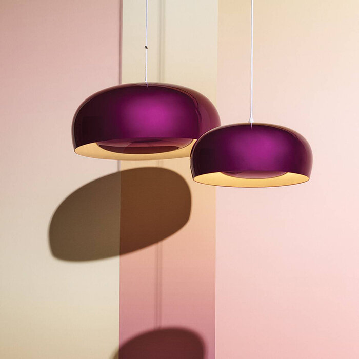 Petite Friture Brush Lampe Suspendue Violet - Petite Friture