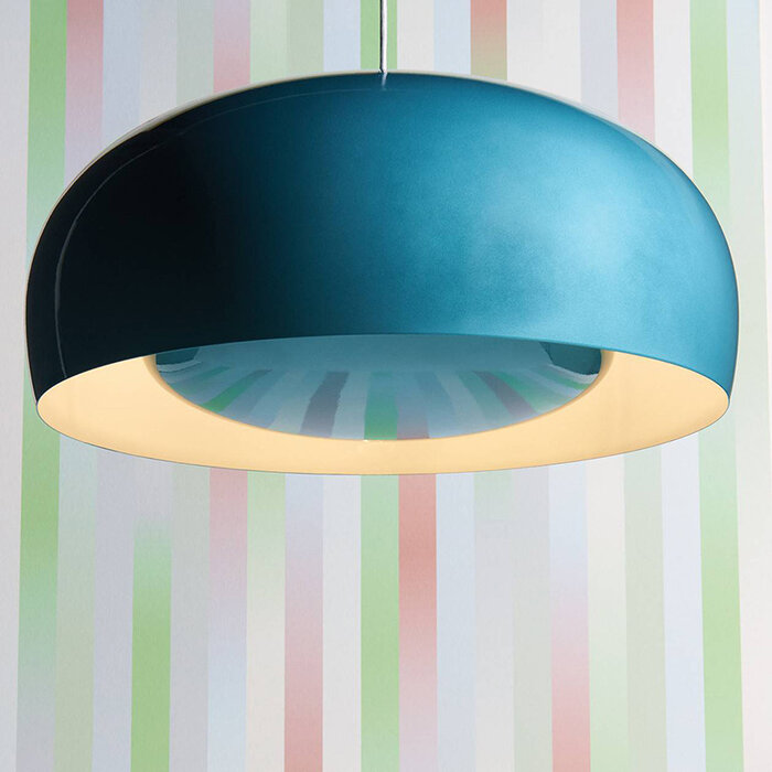 Petite Friture Brush Hanglamp Clear Blue - Petite Friture