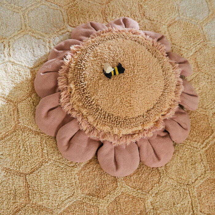 Lorena Canals Pink Daisy - Vloerkussen Ø 70 cm