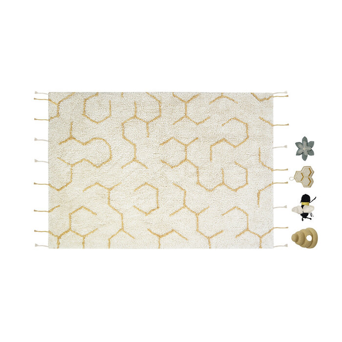 Lorena Canals Pollination speeltapijt - 90 x 130 cm