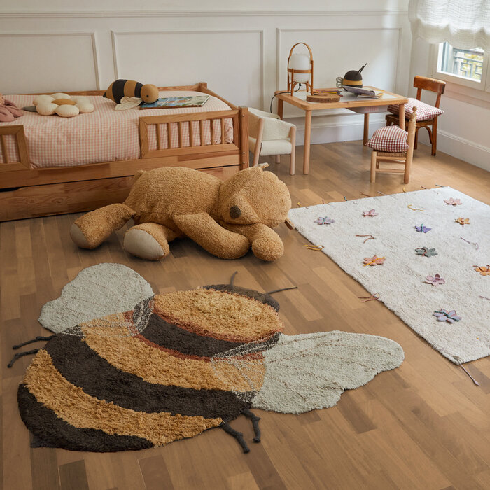 Lorena Canals Tapis lavable en coton - Bee 115x150 cm