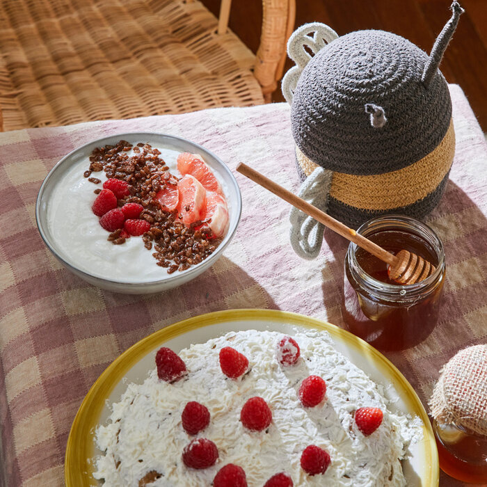 Lorena Canals Panier de rangement Baby Bee Ø 15 x 15 cm