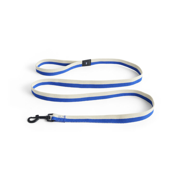 HAY Hondenhalsband Dog Leash Flat - Blue Off-white - HAY