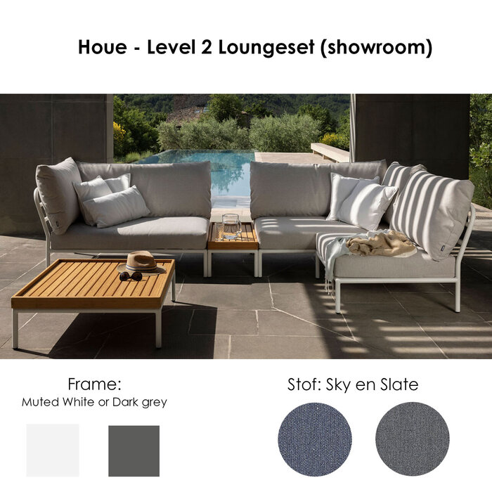 Houe Level 2 Loungeset de jardin  (Showroom) - Houe