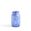 HAY Splash Vase Roll Neck M - Blue