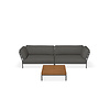 Houe Level Loungeset tuin 11 Dark Grey frame