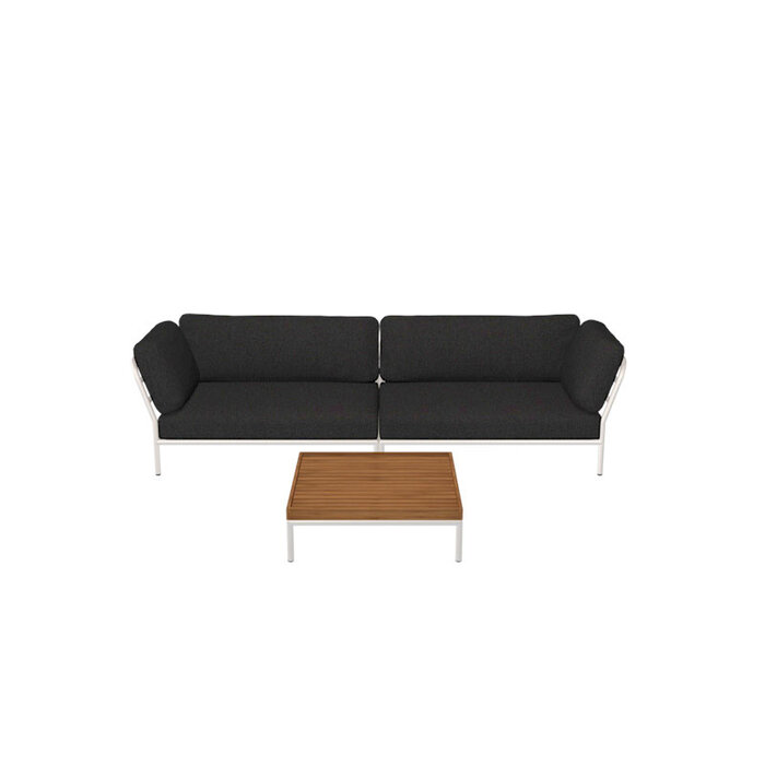 Houe Level Loungeset de jardin 7 White frame - Houe