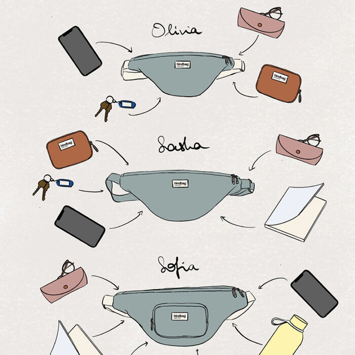 Hindbag Sac banane Sasha - Hindbag