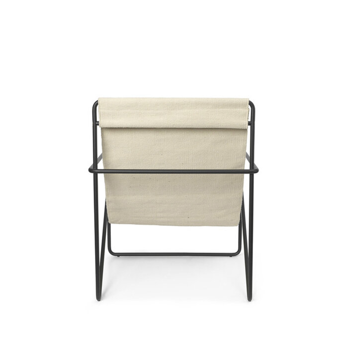 Fermliving Desert Lounge Chair - Frame Black / Cloud - Fermliving
