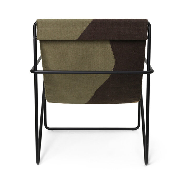 Fermliving Desert Lounge Chair - Frame Black / Dune - Fermliving