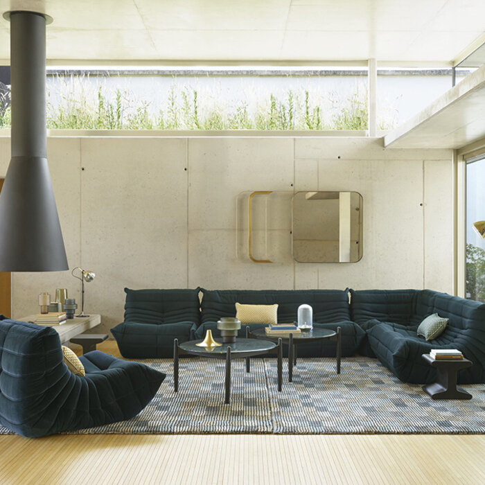 Ligne Roset Togo 3-zit Sofa - Ligne Roset