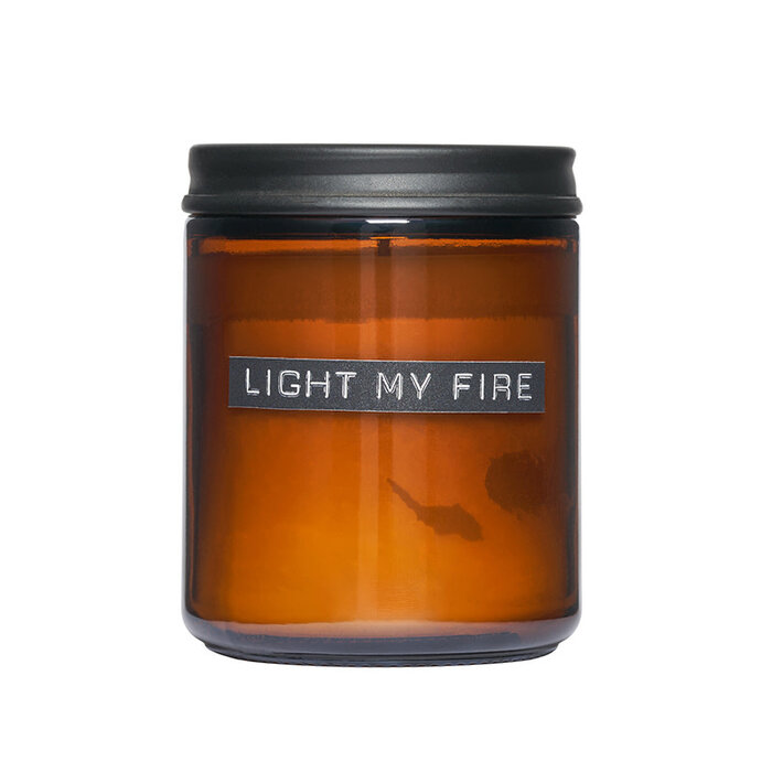 Wellmark Geurkaars Amber/Black 'Light My Fire'