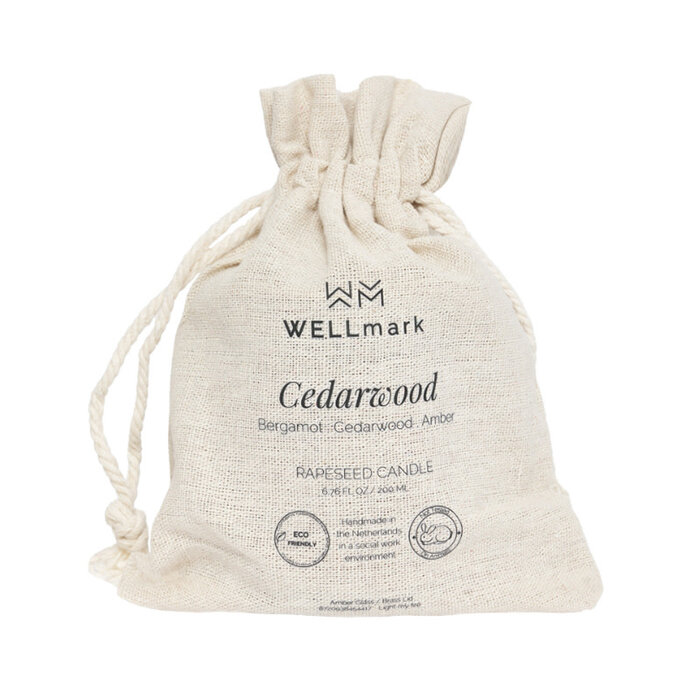 Wellmark Geurkaars Amber/Black 'Light My Fire'