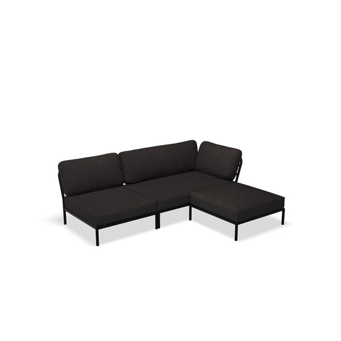 Houe Level Loungeset de jardin 10 Dark Grey frame - Houe