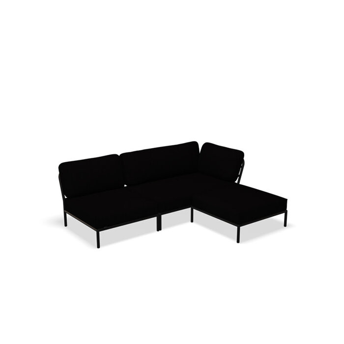 Houe Level Loungeset tuin 10 Dark Grey frame - Houe