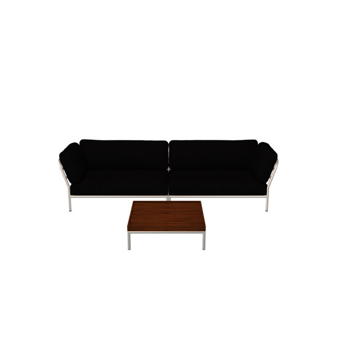 Houe Level Loungeset de jardin 7 White frame - Houe