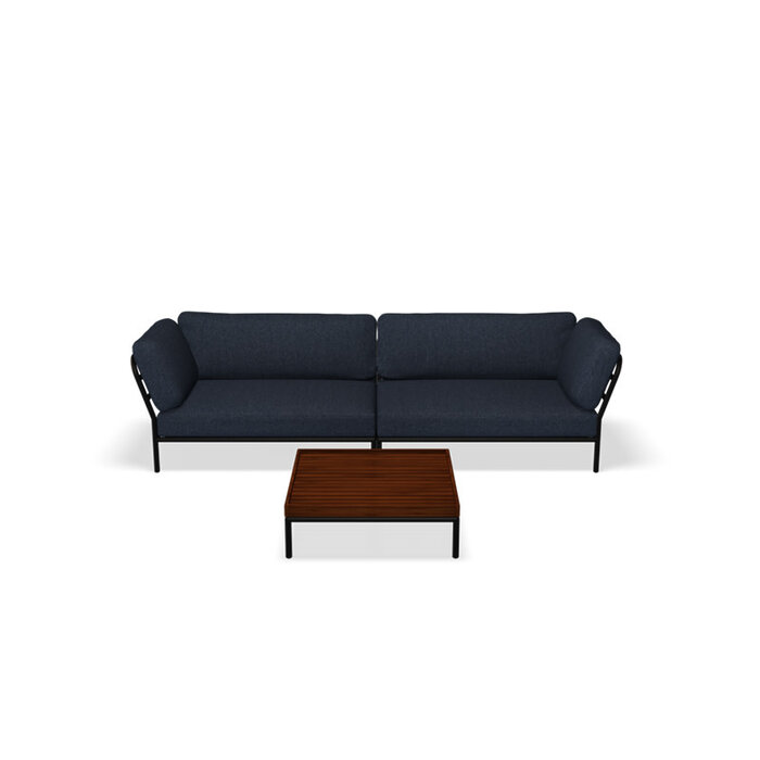 Houe Level Loungeset tuin 11 Dark Grey frame - Houe