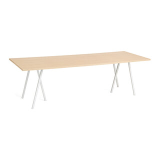 HAY Loop Stand Table Oak Water-Based Lacquered L 250 cm x B 92,5 cm H 74 cm