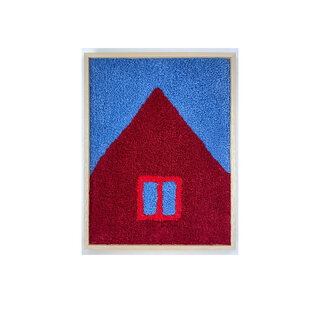 Fabric Fabrik Tapisserie My Red Roof