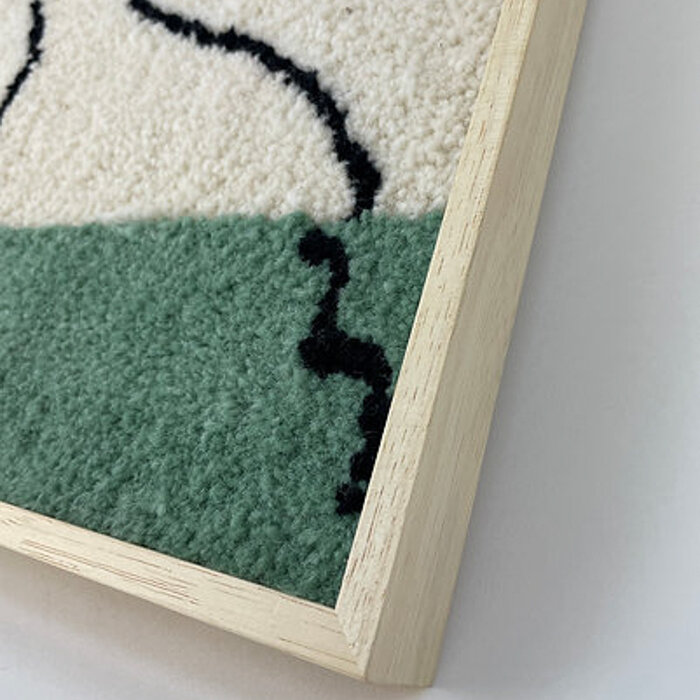 Fabric Fabrik Wandtapijt Floating Bottle - 33x43cm