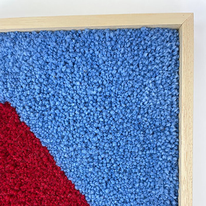 Fabric Fabrik Wandtapijt My Red Roof - 33x43cm