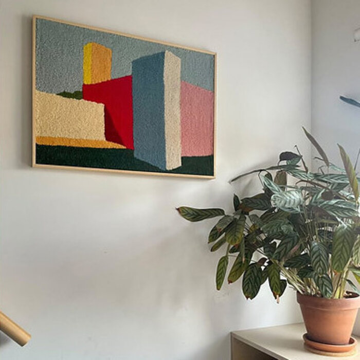 Fabric Fabrik Tapisserie Barragan House 002 - 53x73cm