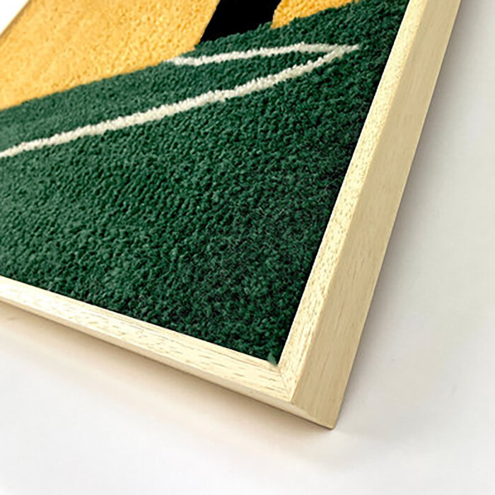 Fabric Fabrik Wandtapijt Green Field - 53x73cm