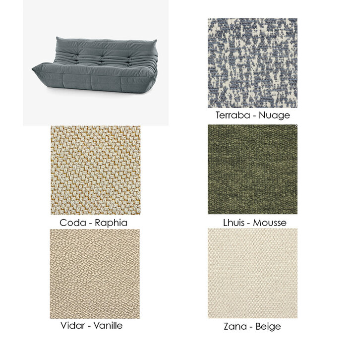 Ligne Roset Togo 3-zit Sofa - Ligne Roset