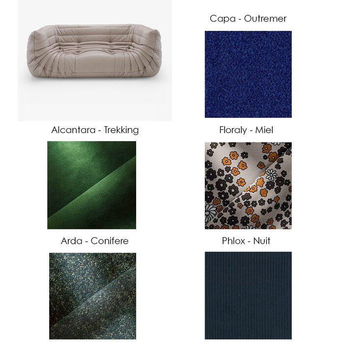 Ligne Roset Togo 2-zit Sofa met armleuning - Ligne Roset