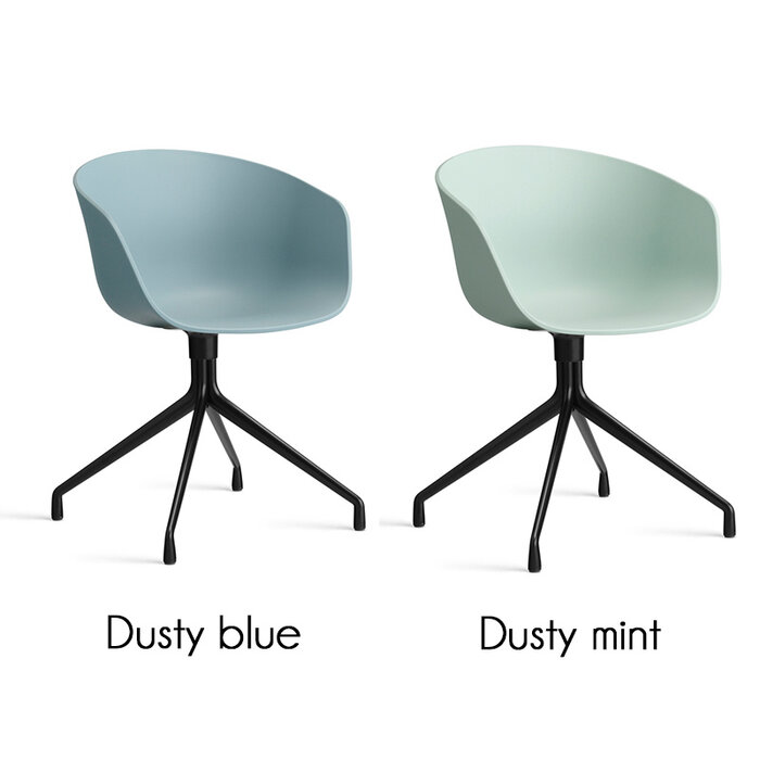 HAY About A Chair AAC20 - Black Steel Frame