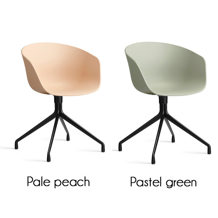 HAY About A Chair AAC20 - Black Steel Frame