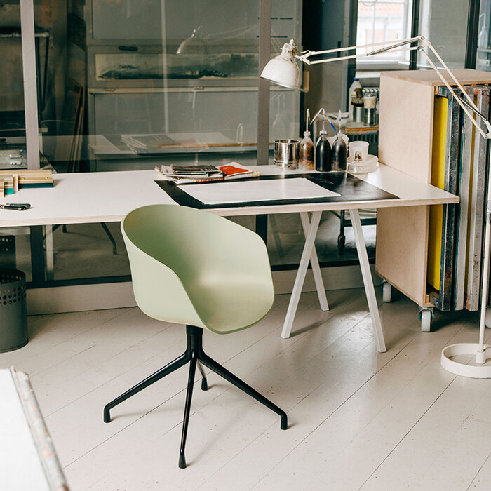 HAY About A Chair AAC20 - Black Steel Frame