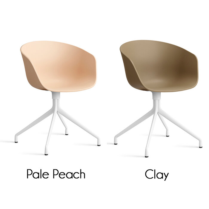HAY About A Chair AAC20 - White Steel Frame