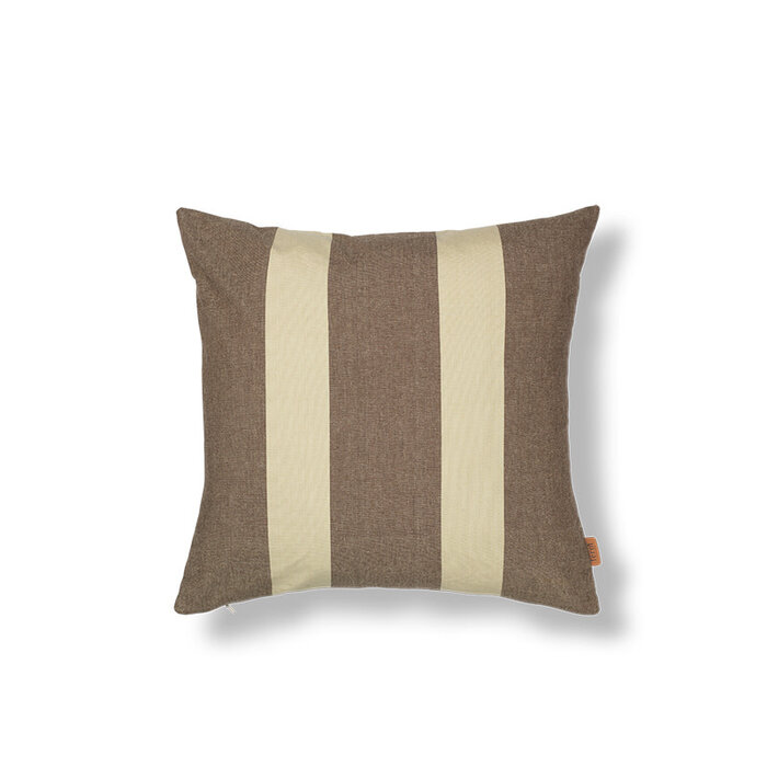 Fermliving Strand Outdoor coussin Carob Brown / Parchment - Fermliving