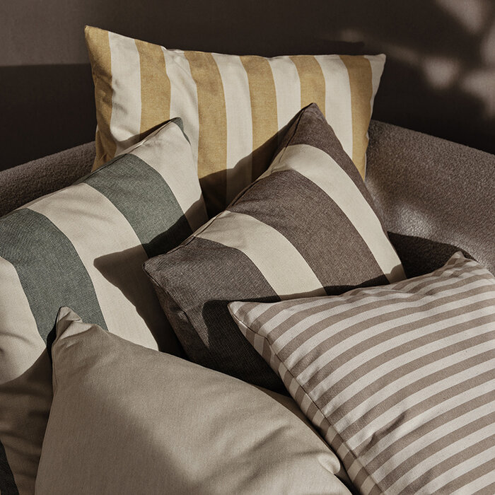 Fermliving Strand Outdoor coussin Carob Brown / Parchment - Fermliving