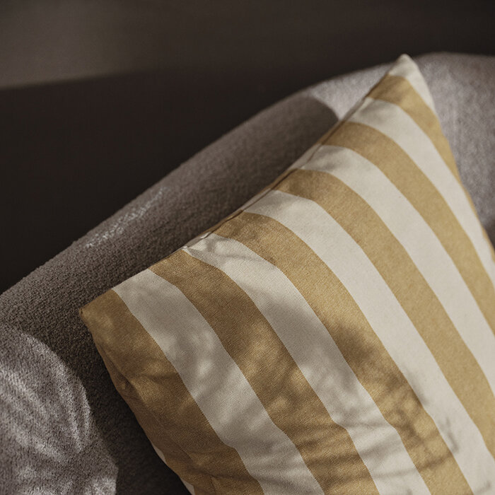 Fermliving Strand Outdoor coussin Carob Brown / Parchment - Fermliving