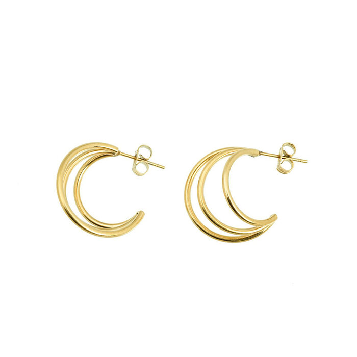 Bandhu Boucles d'oreilles Wire