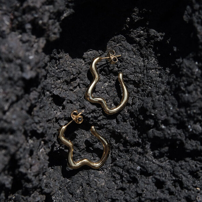 Bandhu Boucles d'oreilles Dent Thin