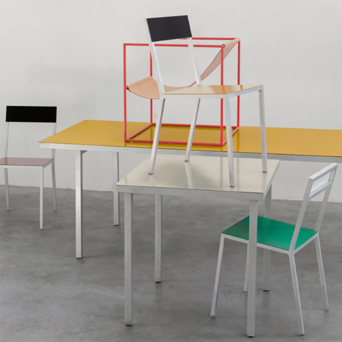 Valerie Objects Alu Dining Table M - Muller Van Severen