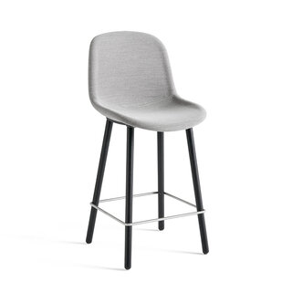 HAY Neu 12 Barkruk Soft Lacquered Black Oak