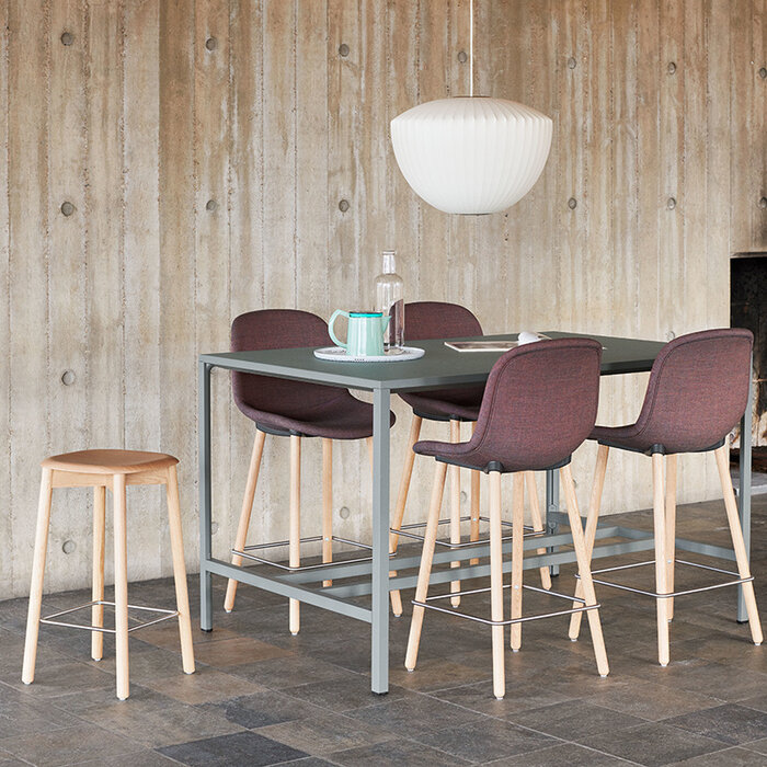 HAY Neu 12 Barkruk Lacquered Oak - HAY