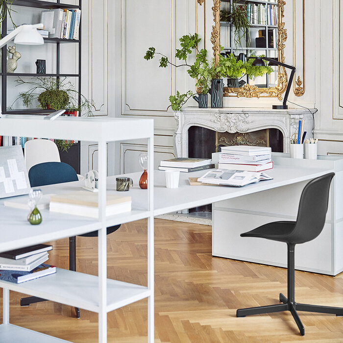 HAY Neu 10 Chair Black Powder Coated Aluminium - HAY