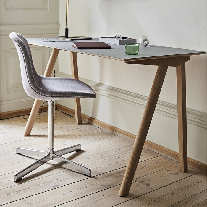 HAY Neu 10 Chair Black Powder Coated Aluminium - HAY
