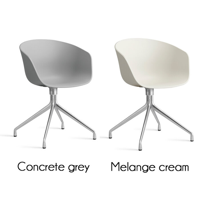 HAY About A Chair AAC20 - Polished Aluminium Frame