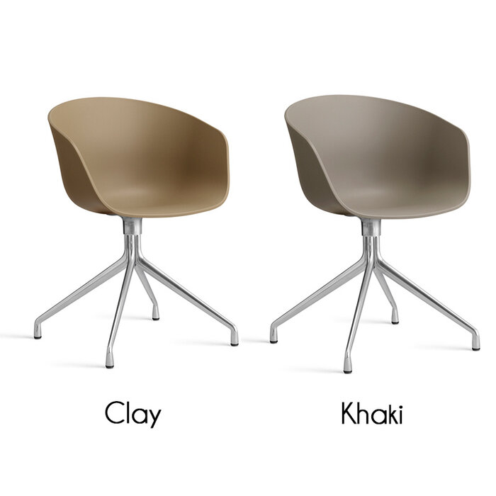 HAY About A Chair AAC20 - Polished Aluminium Frame