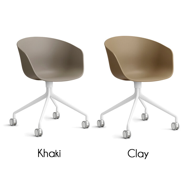 HAY About A Chair AAC24 - white frame